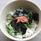 簡単！手間なしたらこ丼♪